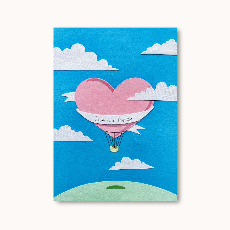 Love is in the Air - Wenskaart