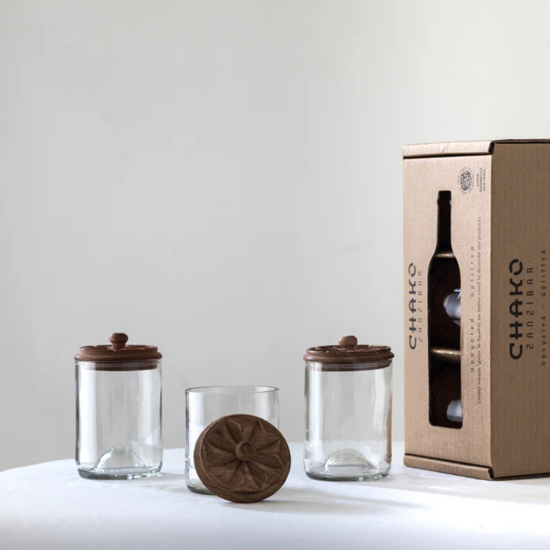 Karafuu Storage Jar - set of 3