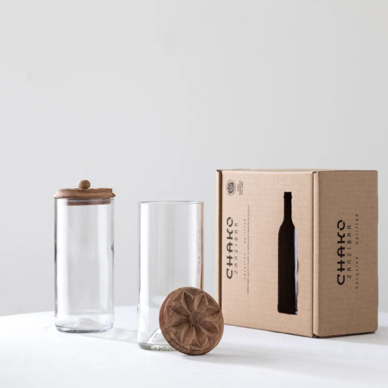 Karafuu Storage Jar - set of 2