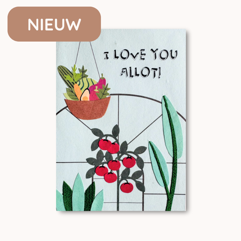 I Love You Allot - Wenskaart