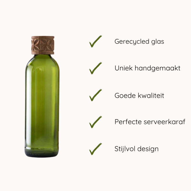 Kitale glass carafe