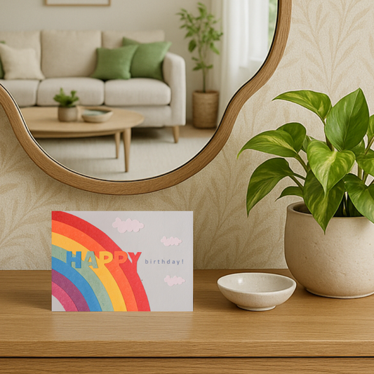 Birthday Rainbow - Wenskaart