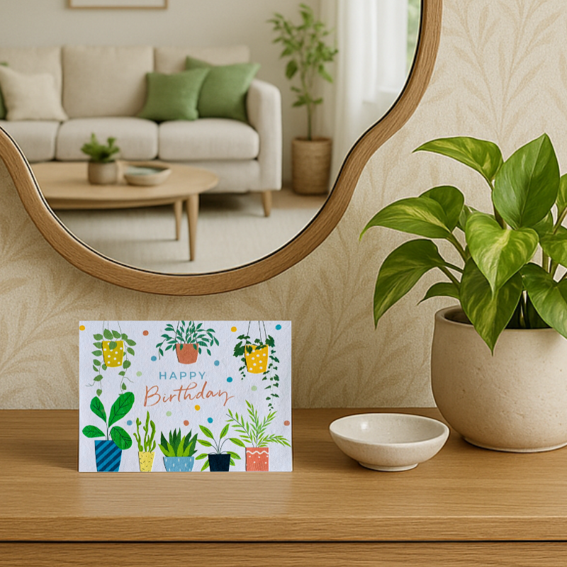 Plantastic Birthday - Wenskaart