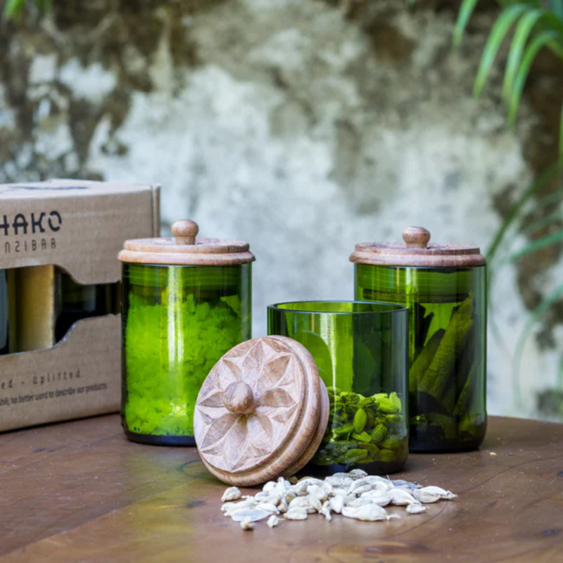 Karafuu Storage Jar - set of 3