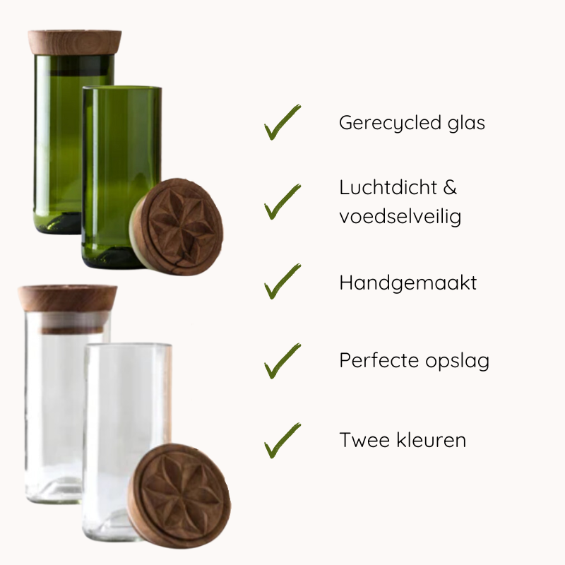 Hiliki Storage Jar - set of 2