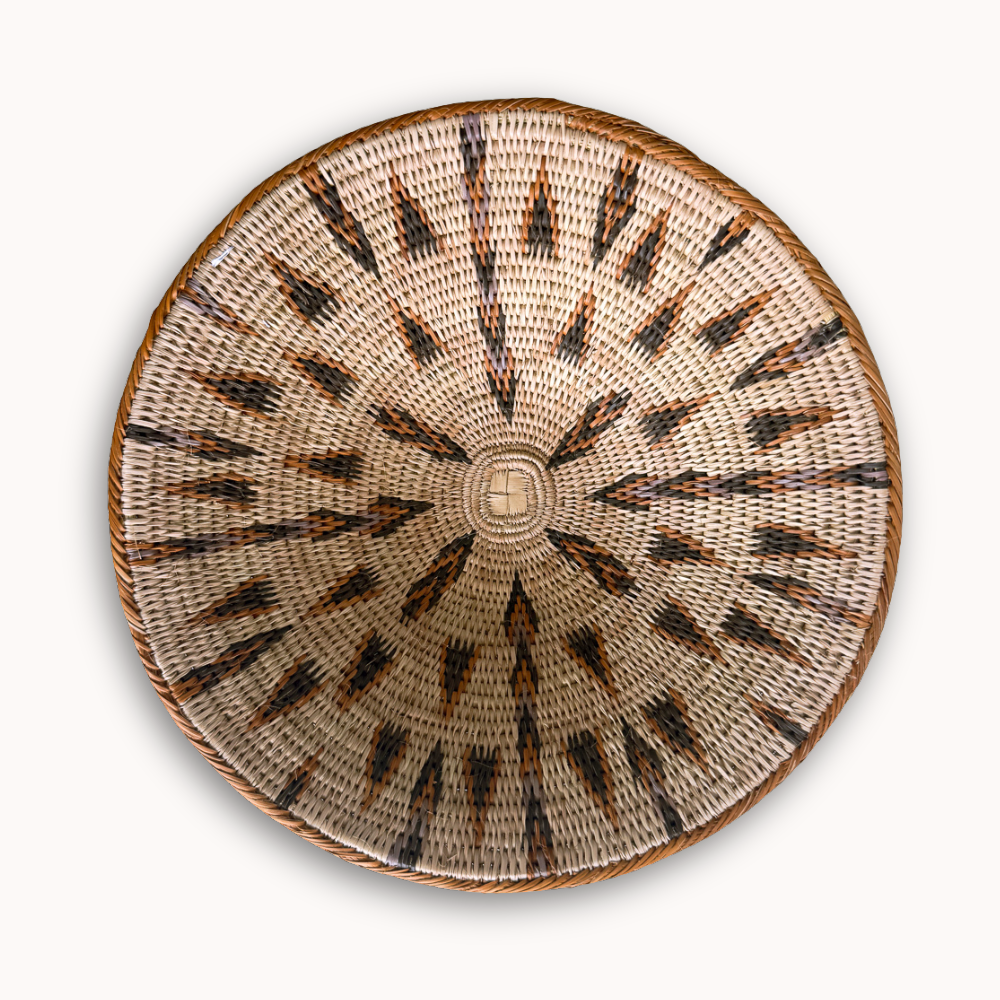 Geweven mand - 100% natuurlijk materiaal