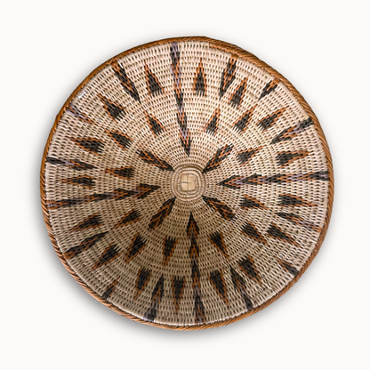 Geweven mand - 100% natuurlijk materiaal