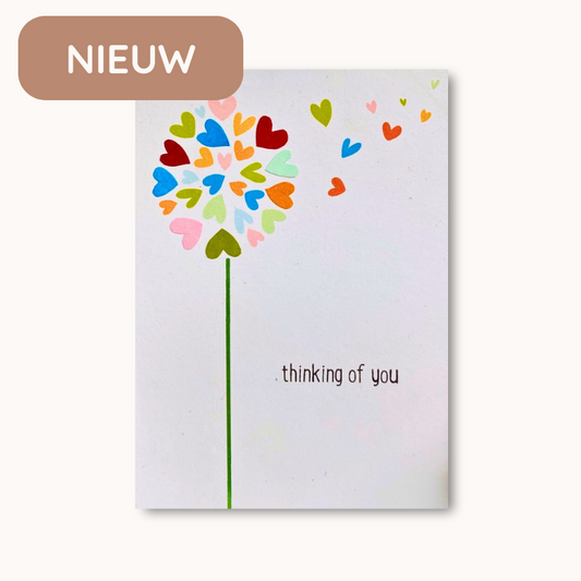 Dandelion Thoughts - Wenskaart