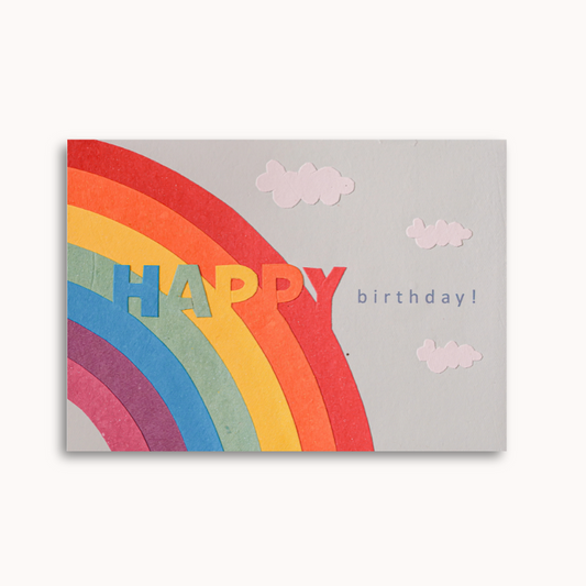 Birthday Rainbow - Wenskaart