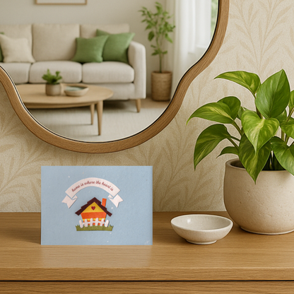Hearty Home - Wenskaart