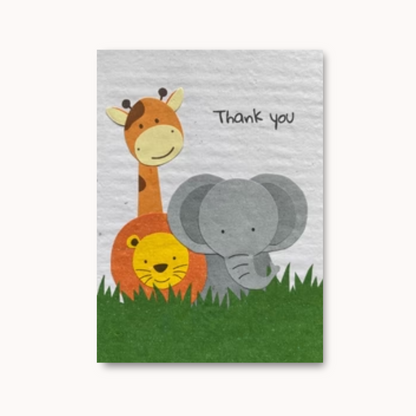 African Thanks - Wenskaart