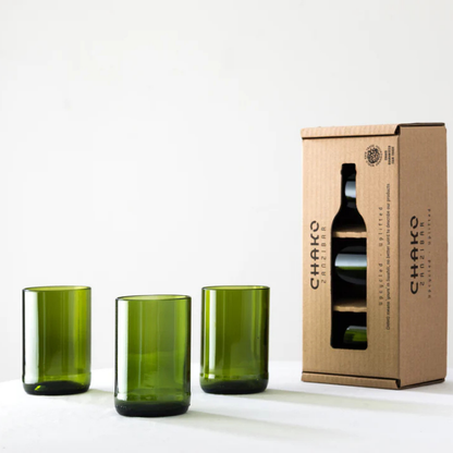 Dafu drinkglazen tall - set van 3